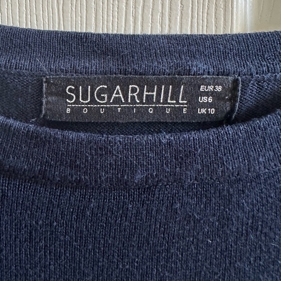 SugarHill Boutique Navy Raccoon Sweater 6 - Picture 3 of 3